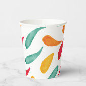 Cute Fiesta Birthday Paper Cups Papieren Bekers (Links)