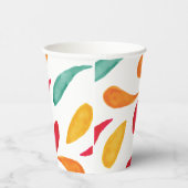 Cute Fiesta Birthday Paper Cups Papieren Bekers (Rechts)