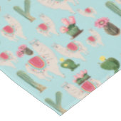 Cute Fiesta Llama & Cactus Pattern Tafelkleed (Gekanteld)