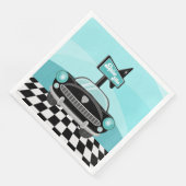 Cute Fifties Diner party Servet (Hoek)