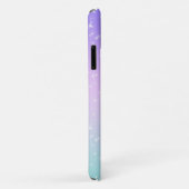 Cute Figuur Skating Girl Sparkle Custom Name Case-Mate iPhone Case (Achterkant/rechts)