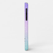 Cute Figuur Skating Girl Sparkle Custom Name Case-Mate iPhone Case (Achterkant/links)