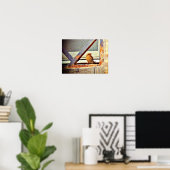 Cute Finch Poster (Thuiskantoor)