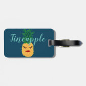 Cute Fineapple Pineapple Bagagelabel (Achterkant horizontaal)