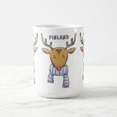 Cute Finland Reindeer tasses (Centre)