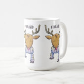 Cute Finland Reindeer tasses (Devant droit)