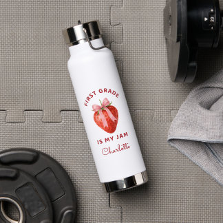 Cute First Grade is my jam Back to School Teacher Waterfles