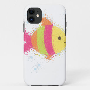 Cute Fish Cartoon iPhone 11 Hoesje