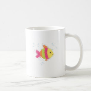 Cute Fish Cartoon Koffiemok