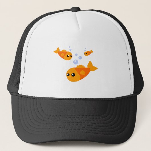 Cute Fish Trucker Pet (Voorkant)