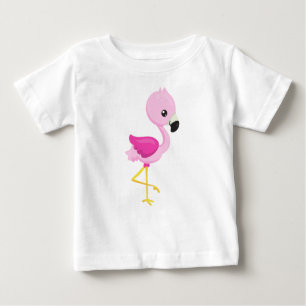 Cute Flamingo, Baby Flamingo, Roze Flamingo, Bird