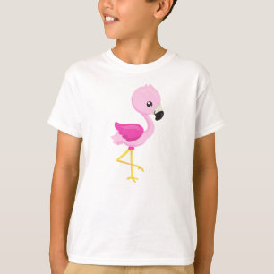 Cute Flamingo, Baby Flamingo, Roze Flamingo, Bird T-shirt