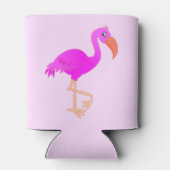 Cute Flamingo - Happy Blikjeskoeler (Achterkant)