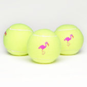Cute Flamingo - Happy Tennisballen (Multi)