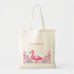 Cute Flamingo Kinder Canvas tas