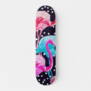 Cute Flamingo patroon Skateboard