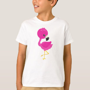 Cute Flamingo, Pink Flamingo, Baby Flamingo, Bird T-shirt