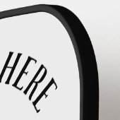 Cute Flamingo Wine Drinker Novelty Gifts Pickleball Paddle (Links Detail)