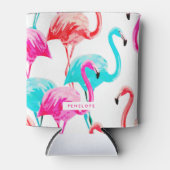 Cute Flamingos Blikjeskoeler (Voorkant)