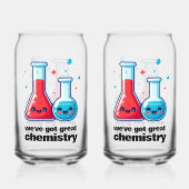 Cute Flask & Tube Nous avons une grande chimie (Verso)