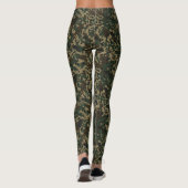 Cute Flecktarn Camouflage Pattern Leggings (Achterkant)