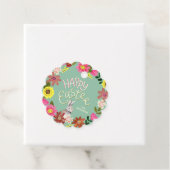 Cute floral Easter Bedankjes Labels (In situ)