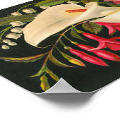 Cute Floral Home Sweet Home Poster (Hoek)