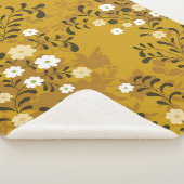 Cute floral naadloos patroon op musterabstract, ar sherpa deken (3/4)