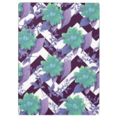 Cute Floral Pattern Klembord (Achterkant)