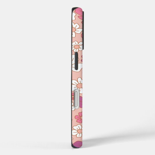 Cute Floral Pattern Phone Case (Achterkant / Rechts)