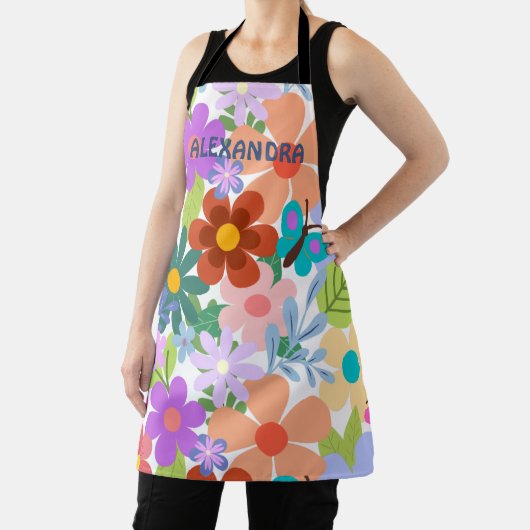 Cute Floral Pattern Schort (Insitu)