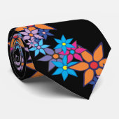 Cute Floral Pattern Stropdas (Opgerold)