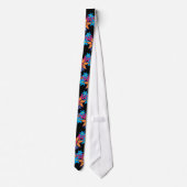 Cute Floral Pattern Stropdas (Achterkant)