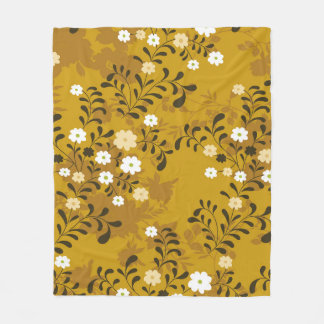 Cute floral seamless pattern on musterabstract,art fleece deken