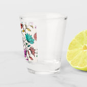 Cute Floral Shot Glas (Rechts)