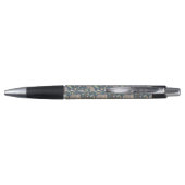 Cute Floral Sloth Pattern Pen (Achterkant)