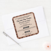 Cute Florida chalet étiquette | Cookies (Enveloppe)