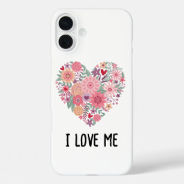 cute flower heart phone case