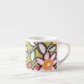 Cute Flowers Espresso Kop (Rechts)