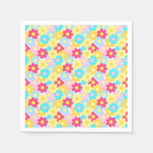 Cute Flowers Servet