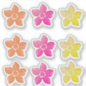 Cute Flowers Sticker (Voorkant)