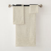 Cute Fluffy Black cat piek uit Bad Handdoek (Insitu)