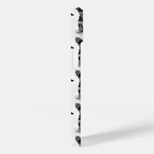 Cute Fluffy Chihuahua Puppy Pattern Case-Mate iPhone Case (Achterkant / Rechts)