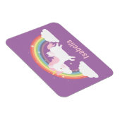 Cute Flying Unicorn et Rainbow Magnet pour les fil (Côté Droit)