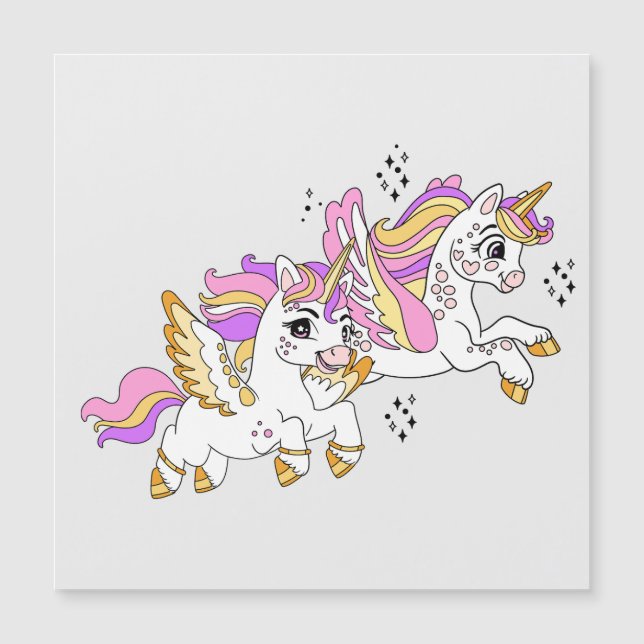 Cute flying unicorns  (Voorkant)