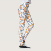 Cute Forest Animals Pattern Leggings (Rechts)