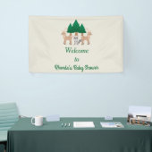 Cute Forest Creaters Poster Spandoek (Beurs)