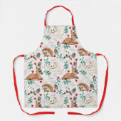 Cute Forest Critters Apron Schort (Voorkant)