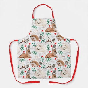 Cute Forest Critters Apron Schort