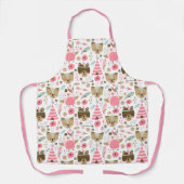 Cute Forest Critters Schort (Voorkant)